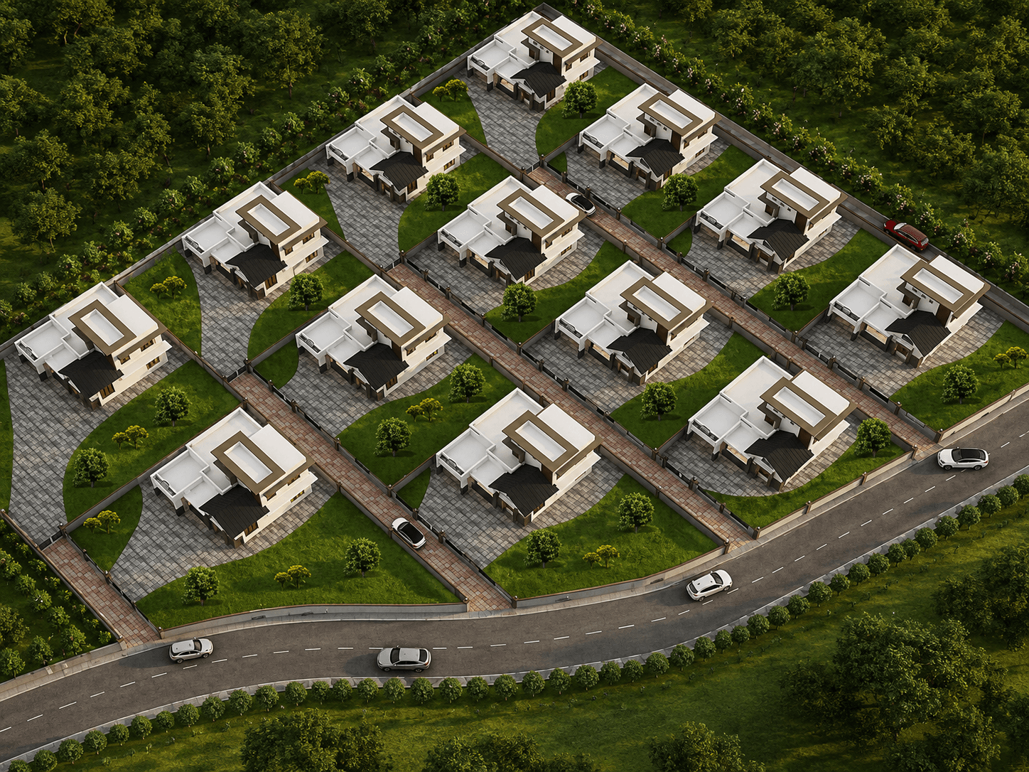 Alvina Garden — Luxury Villa in Karuvanchal, Kannur | CMR Developers Kerala