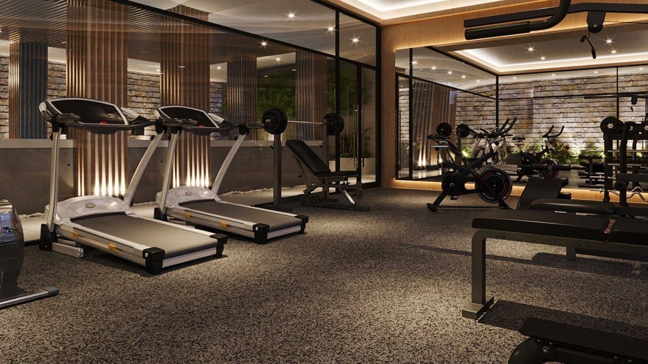 Fully Furnished A/C GYM