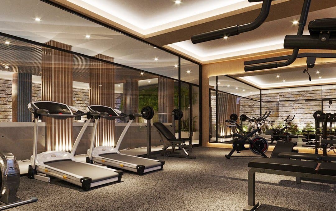Fully Furnished A/C GYM