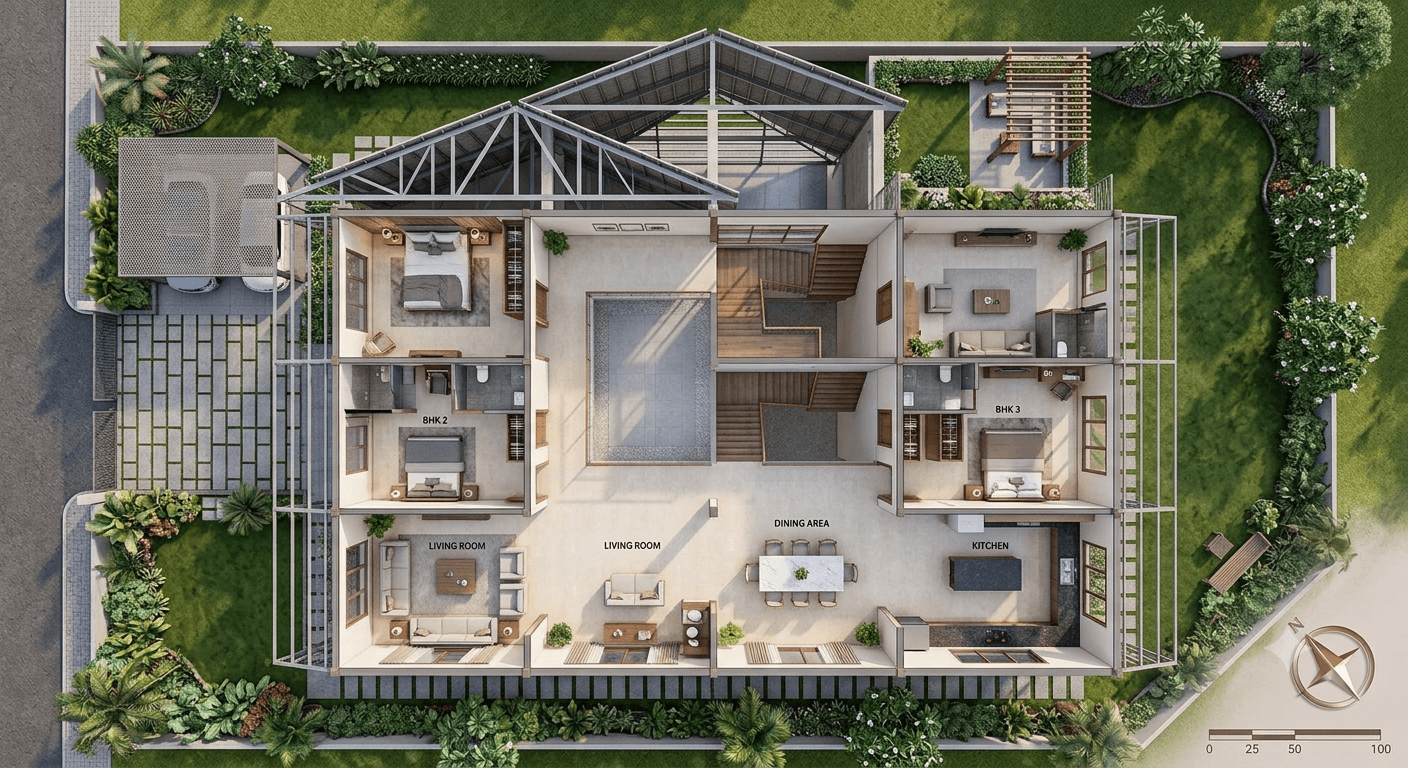How Much Does It Cost to Buy a 3 BHK Villa in Kerala in 2026?