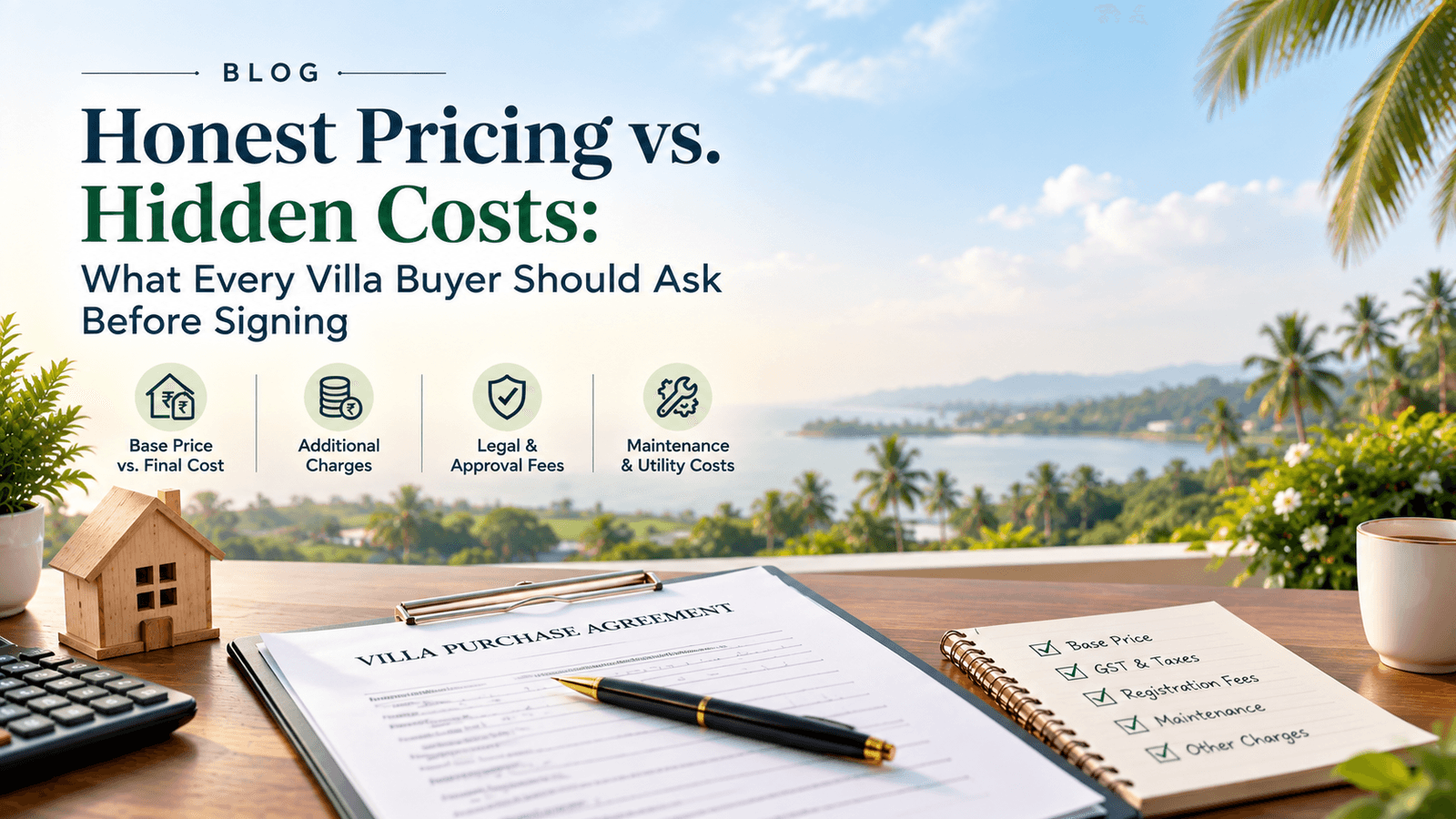 Honest Pricing vs. Hidden Costs: What Every Villa Buyer Should Ask Before Signing