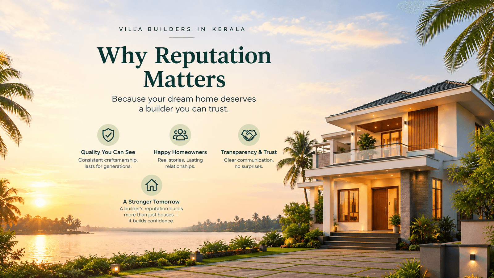 Best Villa Builders in Kerala: Why Reputation Matters